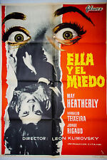 ELLA Y EL MIEDO  --  Poster Cartel de Cine segunda mano  Embacar hacia Argentina