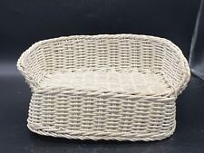 White rattan couch for sale  West Des Moines