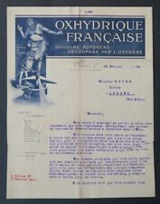 Facture 1914 oxhydrique d'occasion  Nantes-