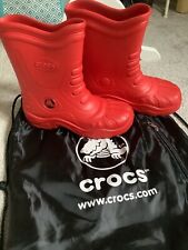 Crocs women red for sale  DUNMOW