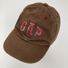 Gorra gorra de pelota marrón Gap Brand para niño pequeño sombrero ajustado M/L béisbol segunda mano  Embacar hacia Mexico