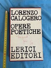 Lorenzo calogero opere usato  Treviso