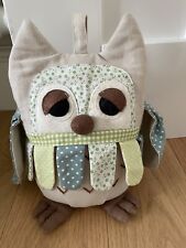 Fabric owl doorstop for sale  GLASGOW