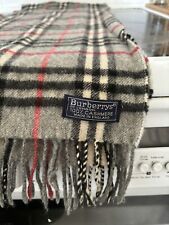 Burberry vintage scarf for sale  HAYLE