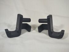 2x2 Inch Power Rack J Hooks 7/8 Post Squat Bench Press Rubber Lined Barbell for sale  Shipping to South Africa