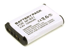 Batería de repuesto para cámara Sony Cyber Shot NP-BX1 Li - paquete de iones 3.6V 1240mAh segunda mano  Embacar hacia Argentina