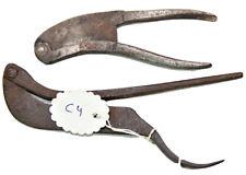 Conjunto de 2 peças cortador/cracker antigo feito à mão de ferro porca Betel: um tesouro colecionável, usado comprar usado  Enviando para Brazil