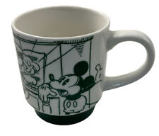 Taza de café de cerámica Disney Daiso lado a lado de Mickey y Minnie de colección segunda mano  Embacar hacia Argentina