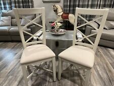 Pair dining chairs for sale  DONCASTER