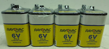 Paquete de 4 baterías de linterna Rayovac 6V terminal de tornillo industrial 6V 945R4 segunda mano  Embacar hacia Argentina
