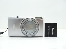 Canon IXY 640 PowerShot Elph 350 HS Digital Camera 20.2MP Silver with Battery. for sale  Shipping to South Africa