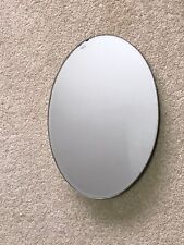 Oval round mirror for sale  Shipping to Ireland