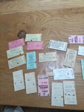Vintage train tickets for sale  COLCHESTER