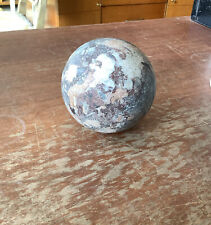 Granite Marble Crystal Sphere Ball Large Grey Paperweight Deco Ornament for sale  Shipping to South Africa