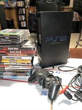 SONY PlayStation 2 Fat Black PS2 Bundle SCPH-39001 15 Games GTA Vice City for sale  Shipping to South Africa