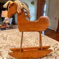 antique horse rocking wooden for sale  Maryville