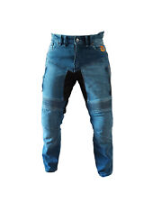 Motorradhose Jeans blau von Orletanos mit Protektoren für Herren Kevlar Stretch comprar usado  Enviando para Brazil