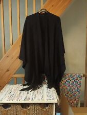 Black wool shawl for sale  MAIDSTONE