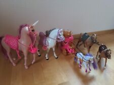 Barbie pferdeset barbiepferd gebraucht kaufen  Allershausen