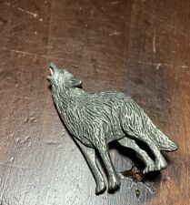 Vintage pewter wolf for sale  DONCASTER