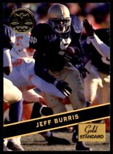 Tarjetas de fútbol americano Jeff Burris 1994 de novatos exclusivos #31 segunda mano  Embacar hacia Argentina