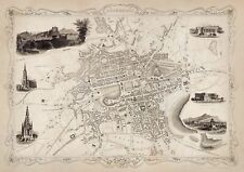 Old map edinburgh for sale  ASHFORD