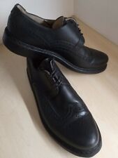 Black leather handmade for sale  KIRKCALDY