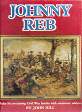 Reglas de Johnny Reb para luchar batallas de la Guerra Civil con soldados en miniatura muy buenas segunda mano  Embacar hacia Argentina