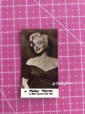 MARILYN MONROE ?confectionary card tiny 1950s film star plain back trade 324 for sale  Shipping to South Africa