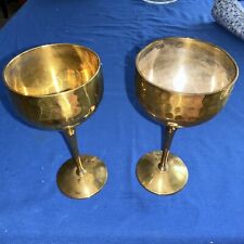 Vintage hammered brass for sale  Indio