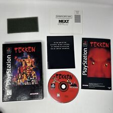 Tekken 1 (Sony PlayStation 1, 1995) Cardboard Box, Two Manuals Reg Card Styro for sale  Shipping to South Africa