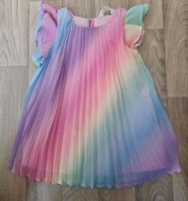 Kleid 92 regenbogenfarben gebraucht kaufen  Stollberg, Niederdorf