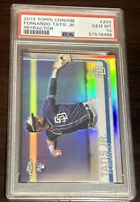 Usado, 2019 Topps Chrome Fernando Tatis Jr #203 RC Refrator PSA 10 Gem Perfeito Novato QTY comprar usado  Enviando para Brazil