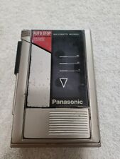 mini gravador cassete panasonic modelo RQ-345 usa cassete tamanho normal  comprar usado  Enviando para Brazil