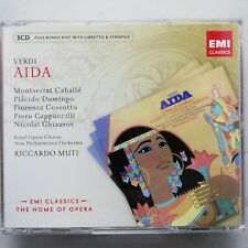 Verdi: Aida / Caballé / Domingo / Muti etc. / EMI 2 CD box 6 40630 2, used for sale  Shipping to South Africa