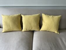 Heals cushions yellow for sale  HOVE