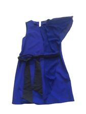 Zara * VESTIDO Schulter Kleid + Gürtel * Blau-Schwarz * Gr.158/13 J * wNEU comprar usado  Enviando para Brazil