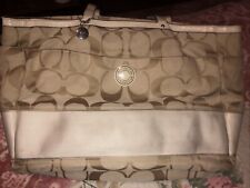 brown diaper coach bag j1176 f77156 for sale  Milwaukee