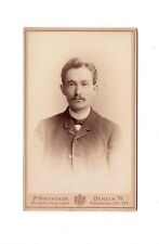 Cdv foto herrenportrait gebraucht kaufen  Winsen