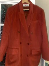 Manteau orange laine d'occasion  Le Pecq