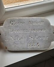 Rare plaque voto d'occasion  France