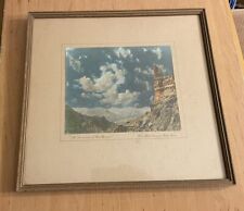 Foto emoldurada 1930 Palo Duro Canyon Park Guardian Gran Canyon Texas, usado comprar usado  Enviando para Brazil