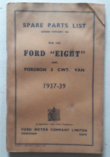 Ford eight fordson for sale  BOURNE