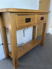 oak console for sale  MANSFIELD