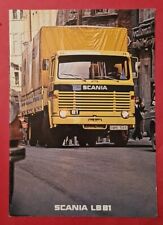 Scania sales brochure for sale  NORTHAMPTON