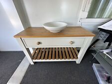 solid wood vanity unit for sale  BURTON-ON-TRENT