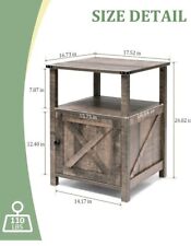 Farmhouse nightstand bedroom for sale  Pinetops