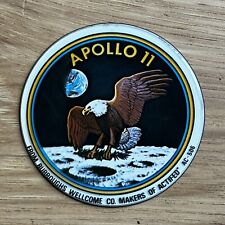 Imán de misión vintage Apolo 11 diapositiva de 2-7/8 segunda mano  Embacar hacia Argentina