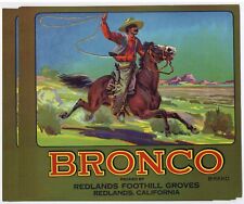 Bronco brand redlands for sale  Chico