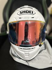 Shoei fourteen white for sale  Coralville